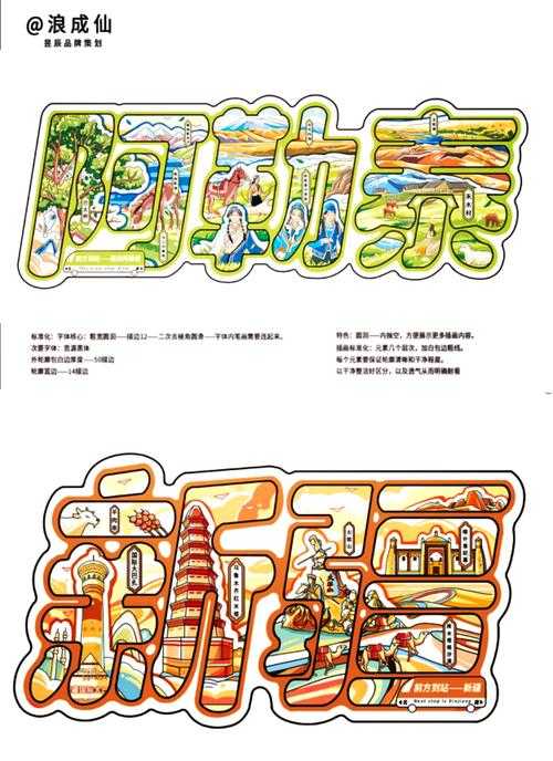 2025年新疆文创设计指南 手绘师私藏的卡通素材全攻略