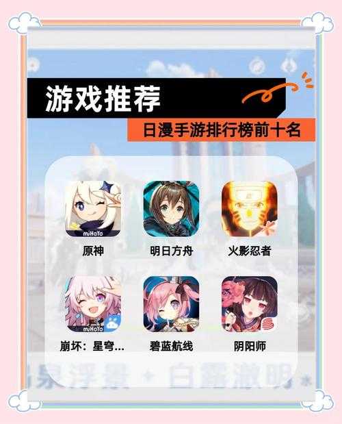 2025年最值得入坑的8款日系手游大测评 附权威数据对比