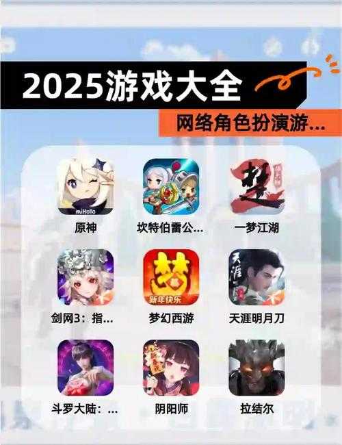 2025年最值得入手的12款网络游戏对比测评
