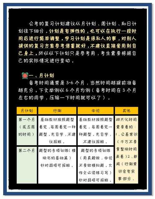 如何有效利用十月备考公务员?备考时间规划建议