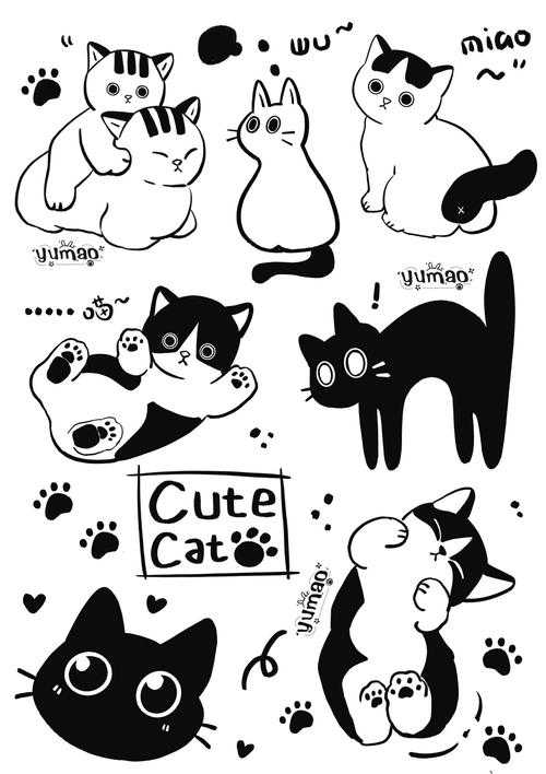 涂鸦猫