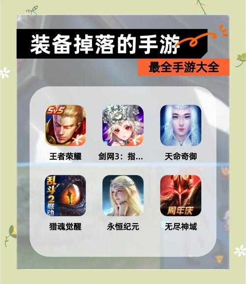 2025年最值得入手的6款打怪掉装备手游全测评