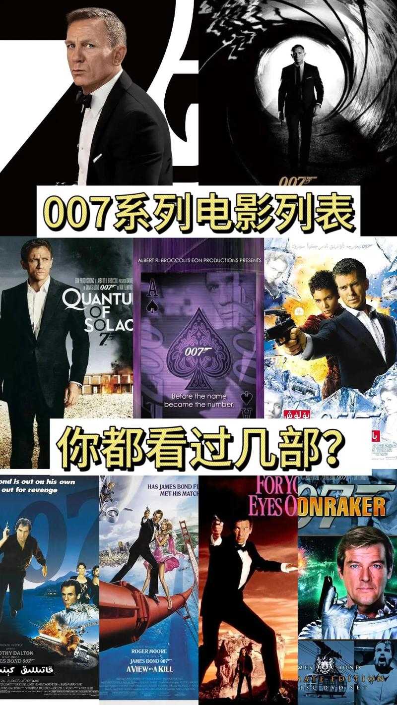如何挑选出最精彩的007系列电影?哪些部分值得一看?