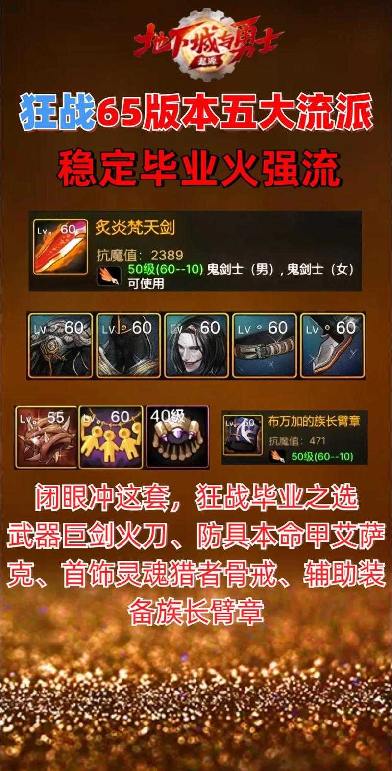 2025狂战二次觉醒技能优化与装备适配指南