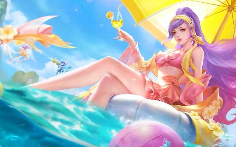 貂蝉皮肤高清无布料版下载