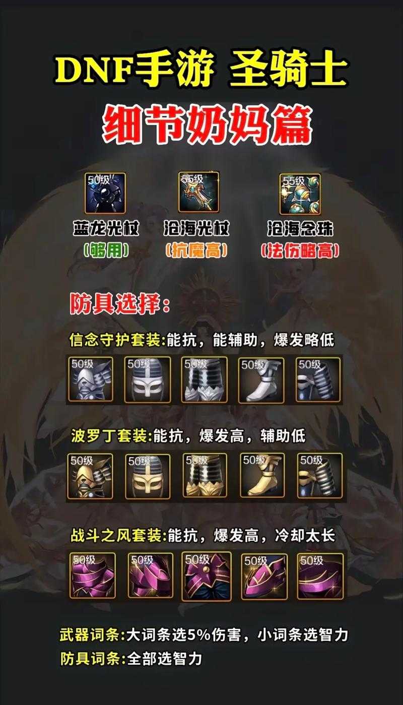 《DNF手游2025奶妈技能加点全解析》核心要点提炼与实战应用指南