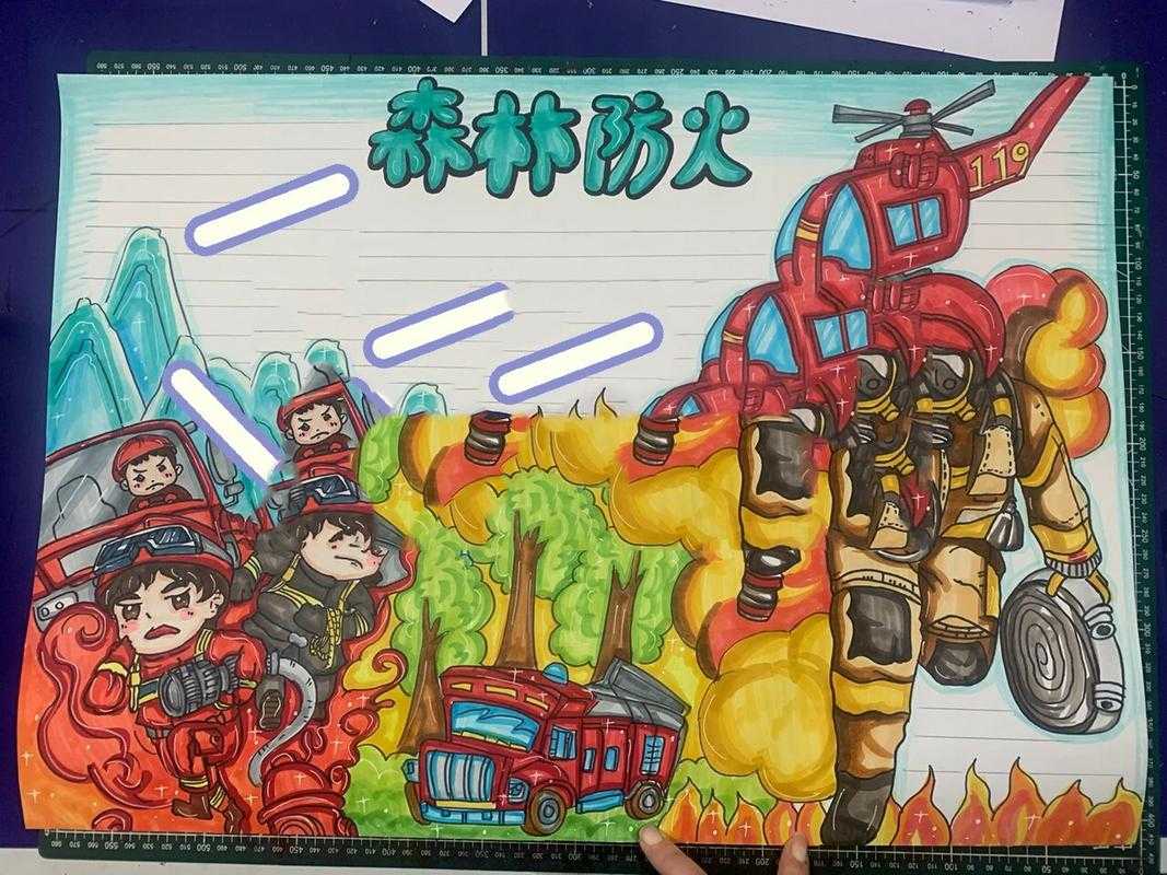 如何制作一份引人入胜的六年级一等奖森林防火手抄报?