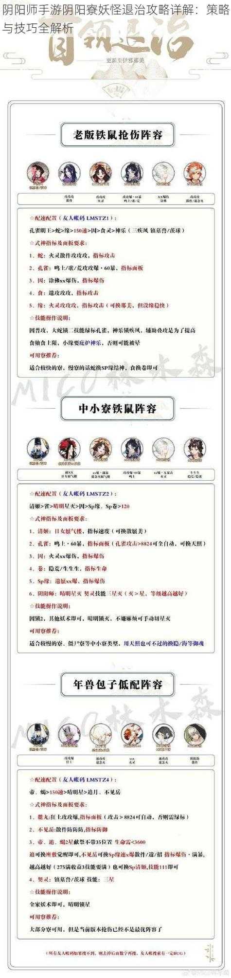 阴阳师副本妖怪对应全解析,独家揭秘!