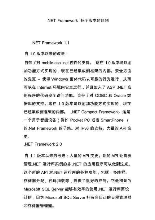 以下是对.NET Framework 4.0技术文档的深度分析和建议: