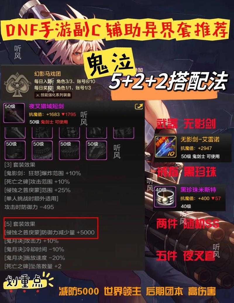 DNF2025装备共鸣技能融合熟练度攻略