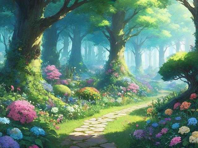 森林深处探秘:揭秘神奇秘密花园