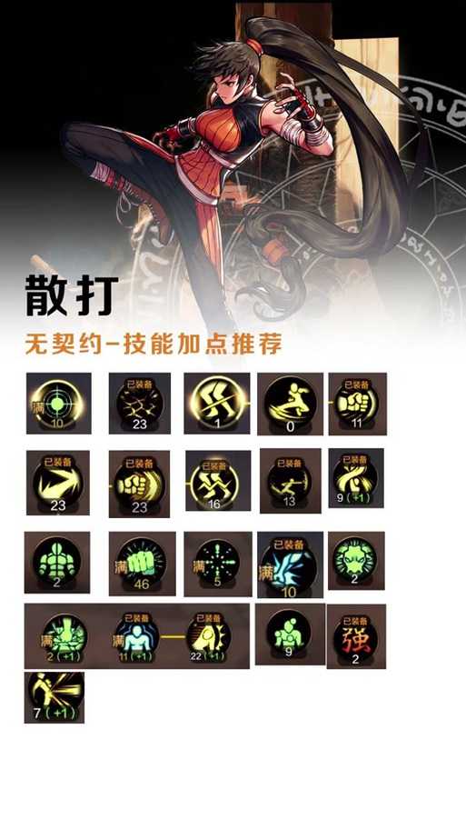 dnf男散打加点95版本