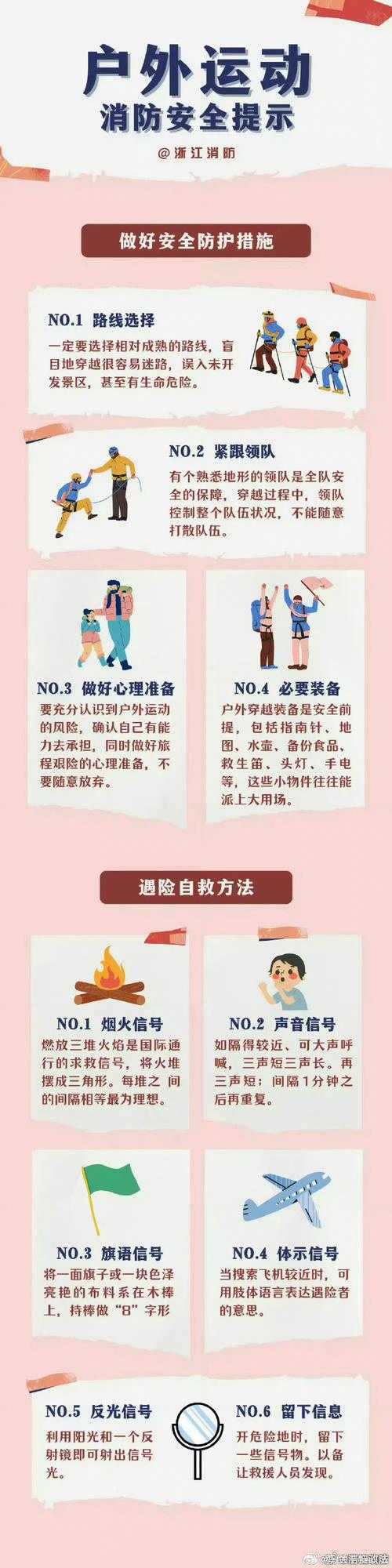 野外运动注意安全:避免禁忌行为,健康操练!