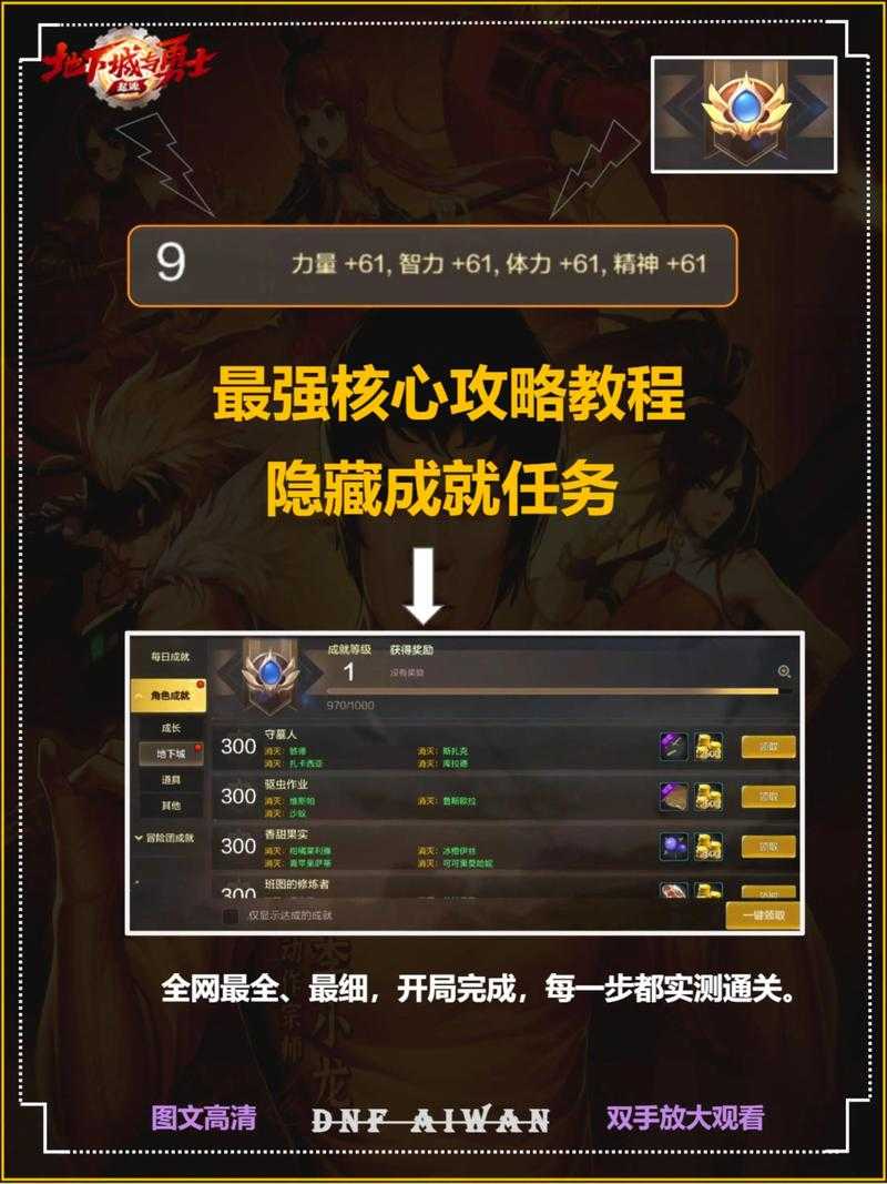 《DNF》暗精灵警备队员任务全攻略(2025核心剧情线)
