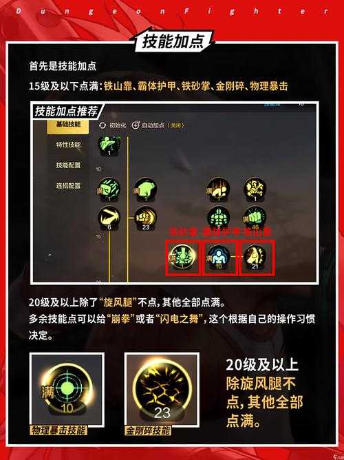 以下是对DNF手游流派加点策略的系统化整理,结合官方数据与实战经验进行结构化呈现: