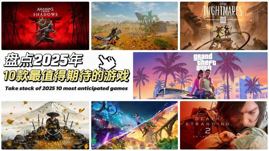 2025年最值得关注的五大游戏类型及代表作品