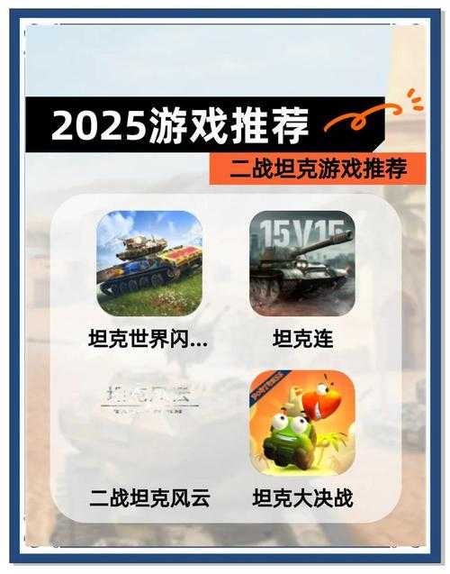 2025年最值得关注的五款坦克手游深度测评