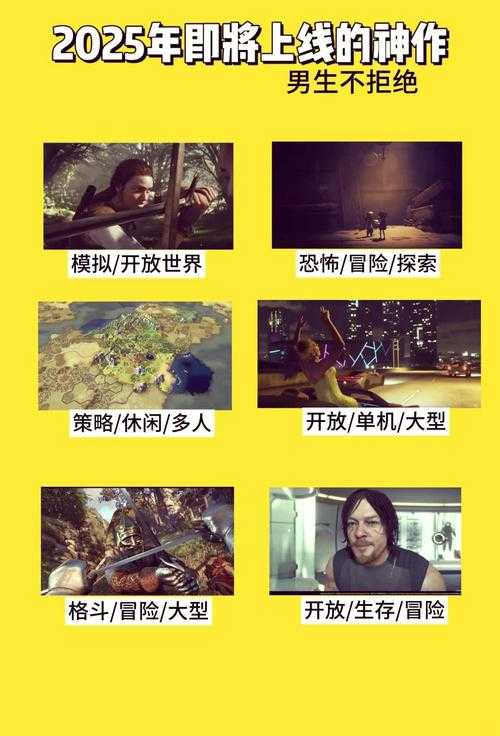2025年最值得玩的游戏清单