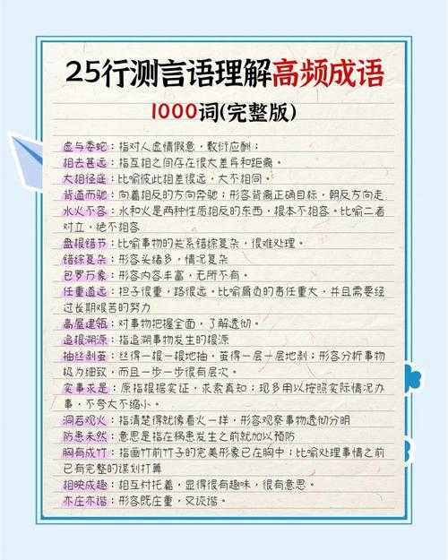 2025年最易混淆的15个成语使用陷阱与避坑指南
