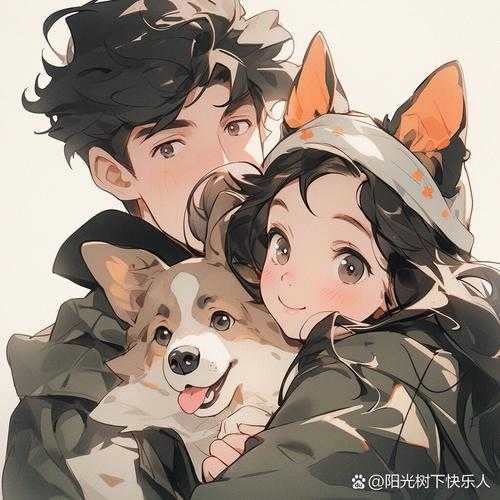 2025年最火的摸狗情侣头像指南