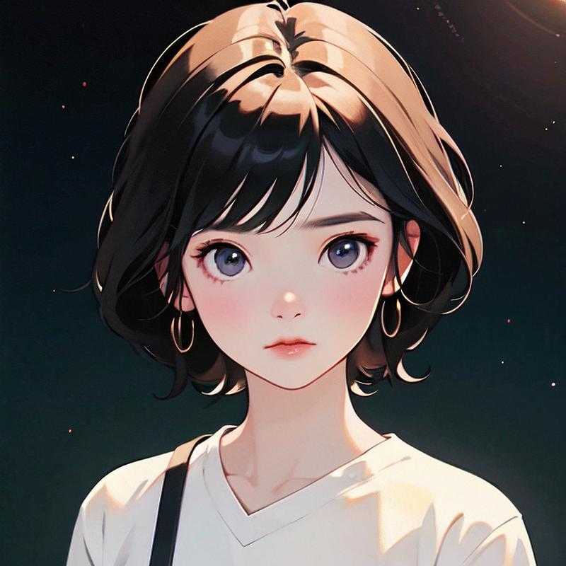 2025年最火的短发女生卡通头像设计全攻略